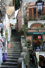 The Shops And Streets Of Positano