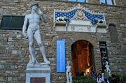 The Statue Of David In The Palazzo Vecchio
