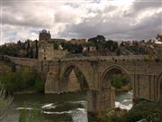 Toledo's Puente De San Martín Stone Bridge