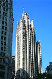 Tribune Tower In Chicago