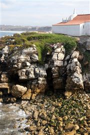 White Church On Baleal's Cliffs
