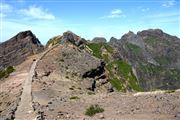 Windy Pico Do Arieiro Mountain Top Trail