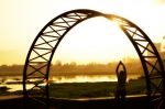 Yoga At Sunrise
