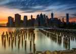 Mahatten Skyline Sunset