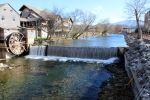 Waterfall And Old Mill 