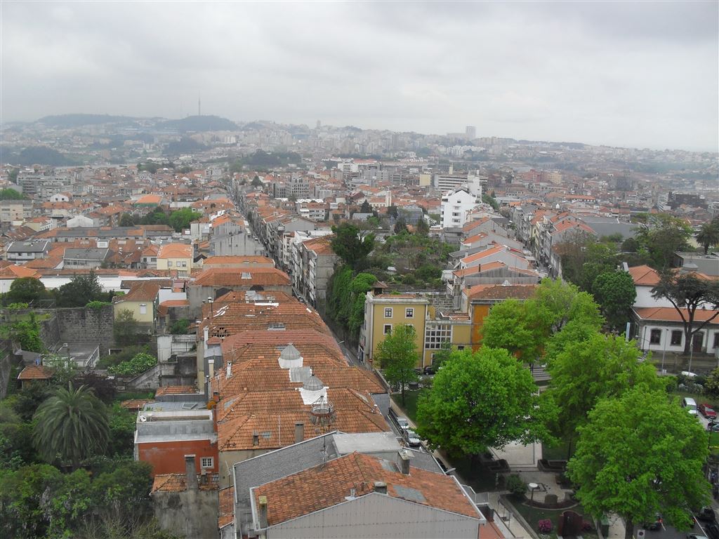 Porto View From Hotel Window