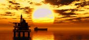 Sunset At The Sea