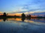 Raining Season Sun Set