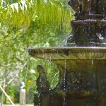 Light Water And An Old Fountain