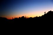 Silhouette Of The Mountain