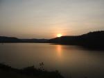 Sunset At Lake