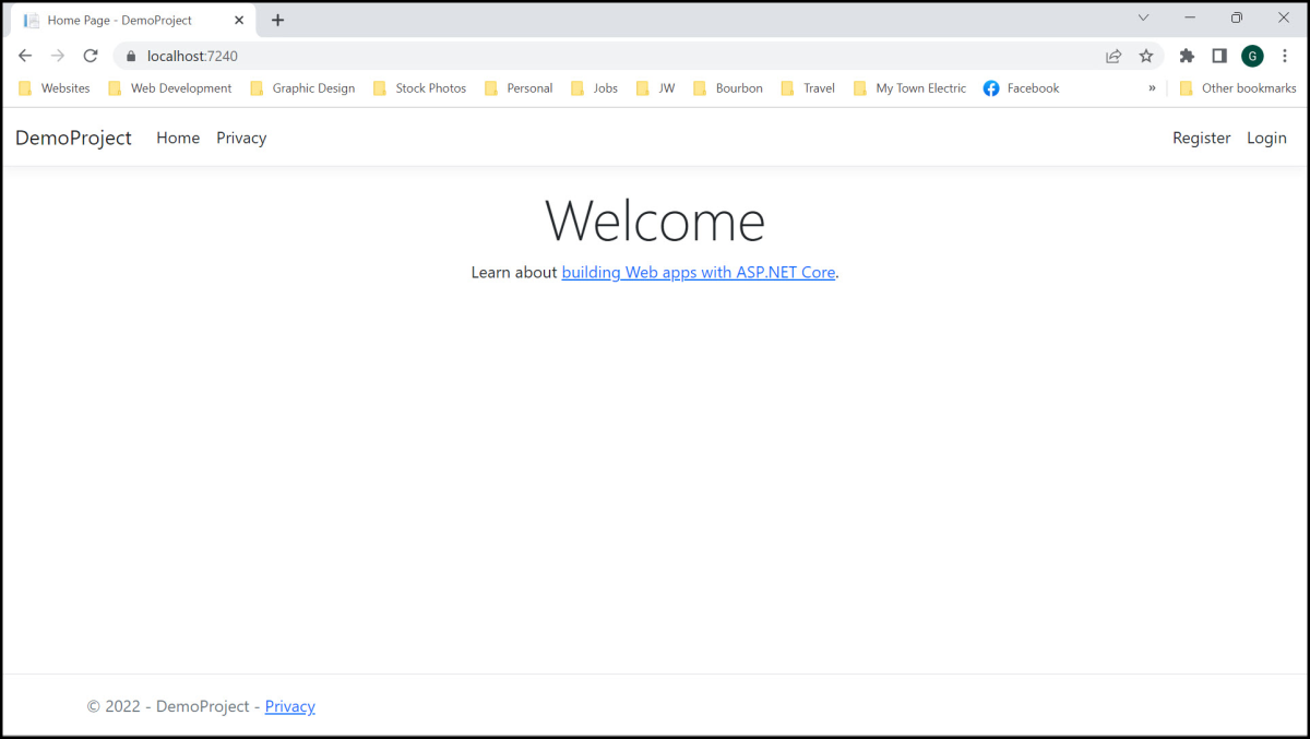 View the Project in a Browser